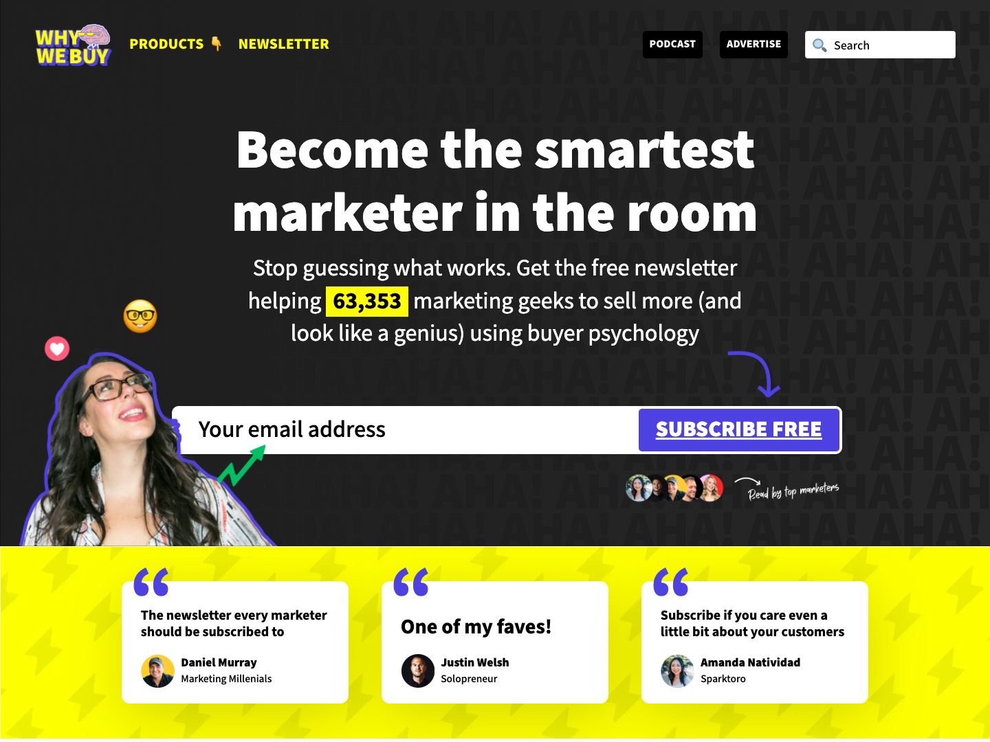 A small first step, on the Why We Buy, Katelyn Bourgoin website