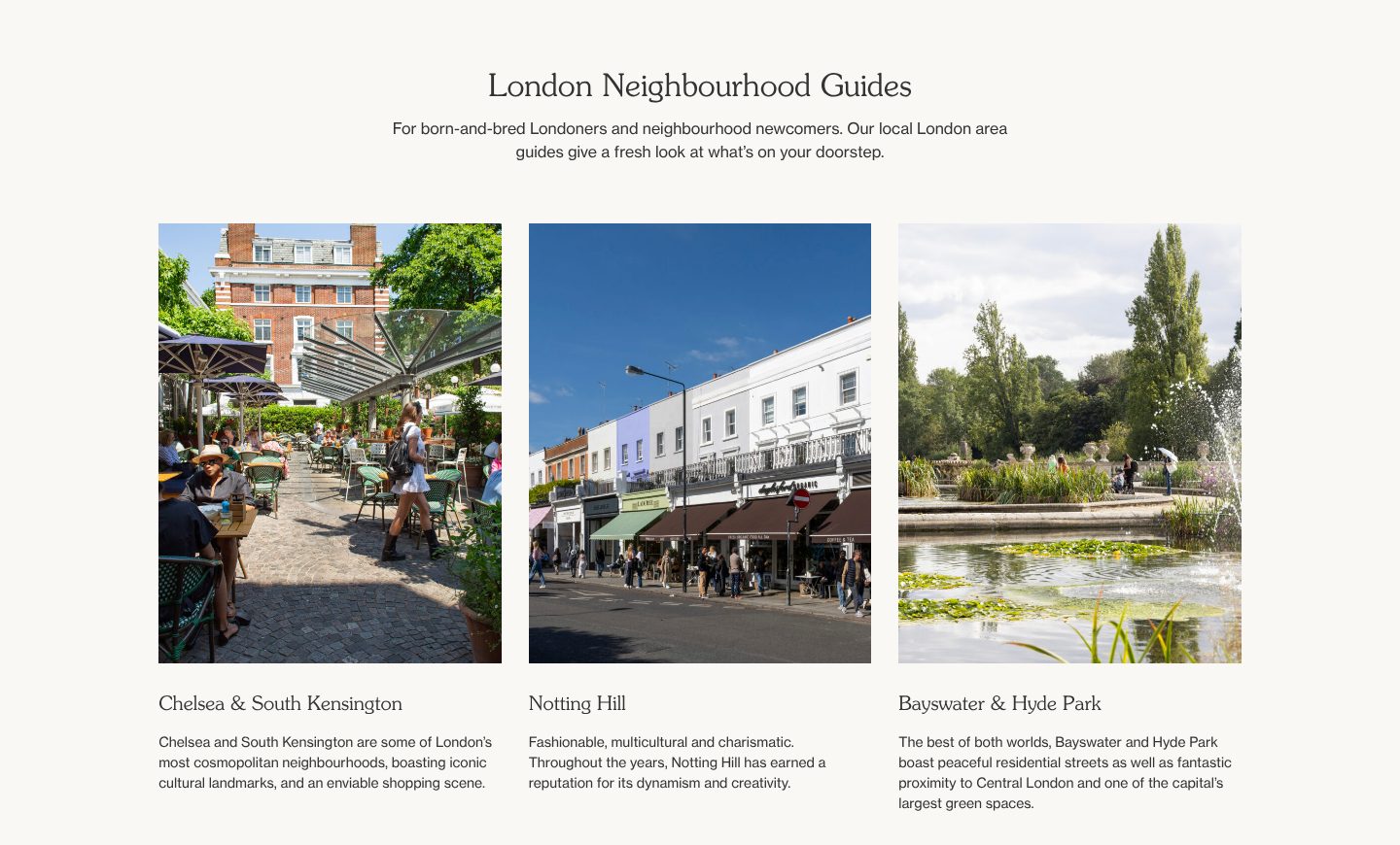 Guides to the neighbourhoods, on the Domus Nova website