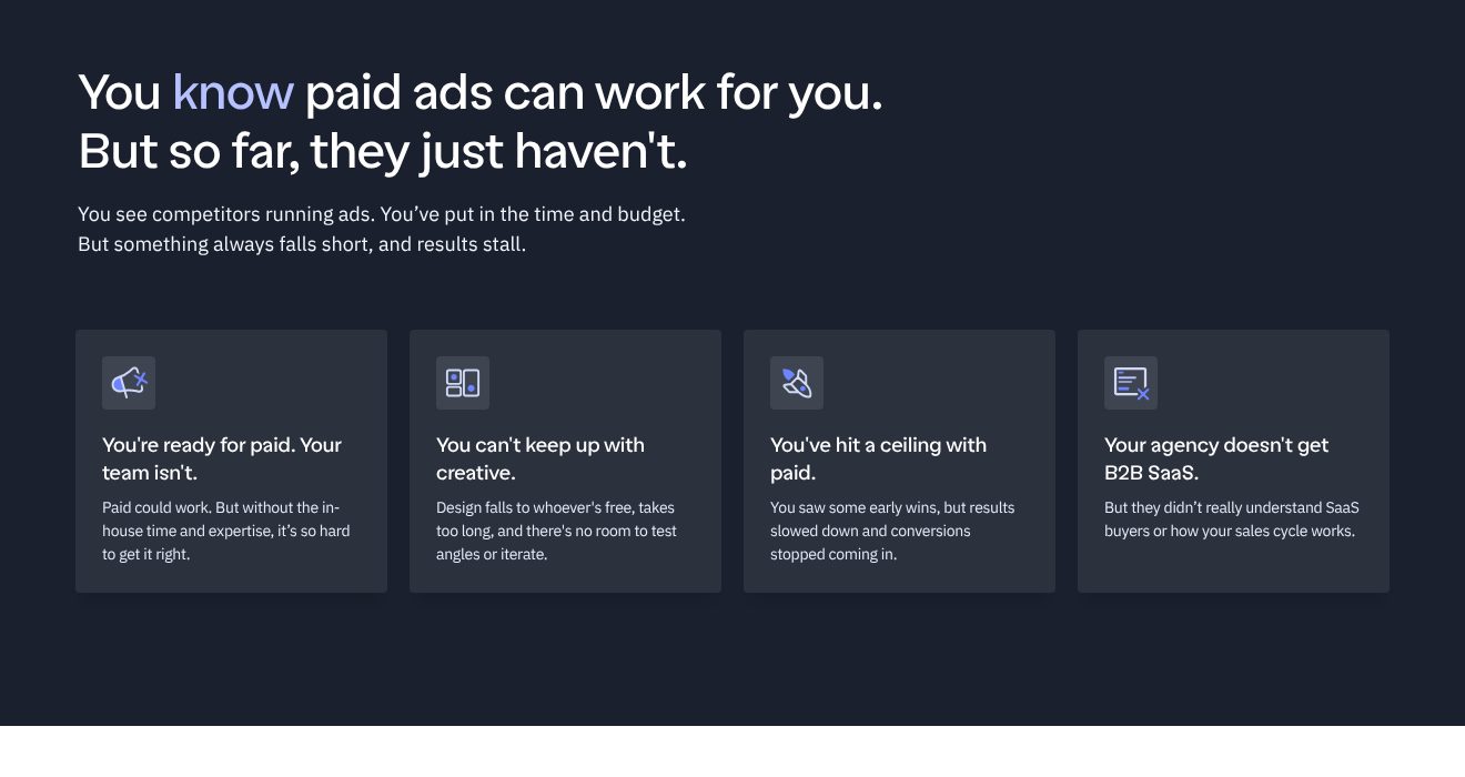 Problems they recognise, on the Hey Digital website